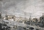 Canaletto, Veduta di Padova dall'esterno delle mura della città con la Chiesa di San Francesco e il Palazzo della Ragione. (1742 ca.) (Alberto Piovesan)
